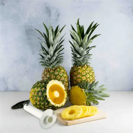 Gold Pineapples with Corer